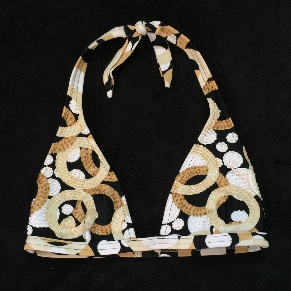 ✅ 4 for 20$ Rygy beaded swimsuit top small